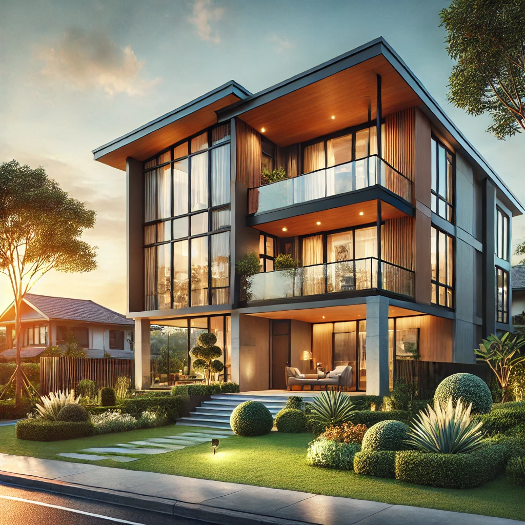 아름다운 2층 주택